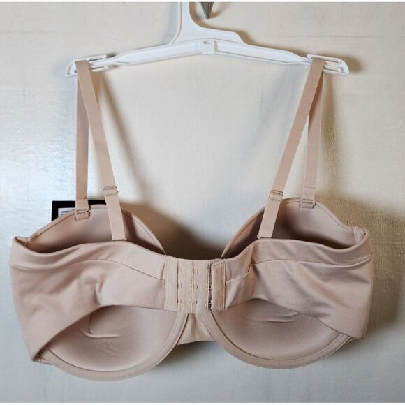 New Maidenform Women's Beige Underwire Lightly Line Bra Adjustable Straps 38DD - Picture 3 of 4